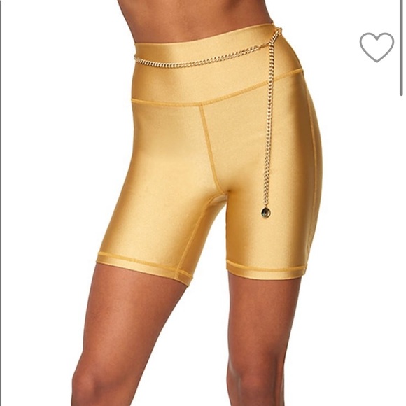 High Waist Belted Bike Shorts - Picture 3 of 3